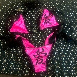 homemade bikinis for dancers or pool girls